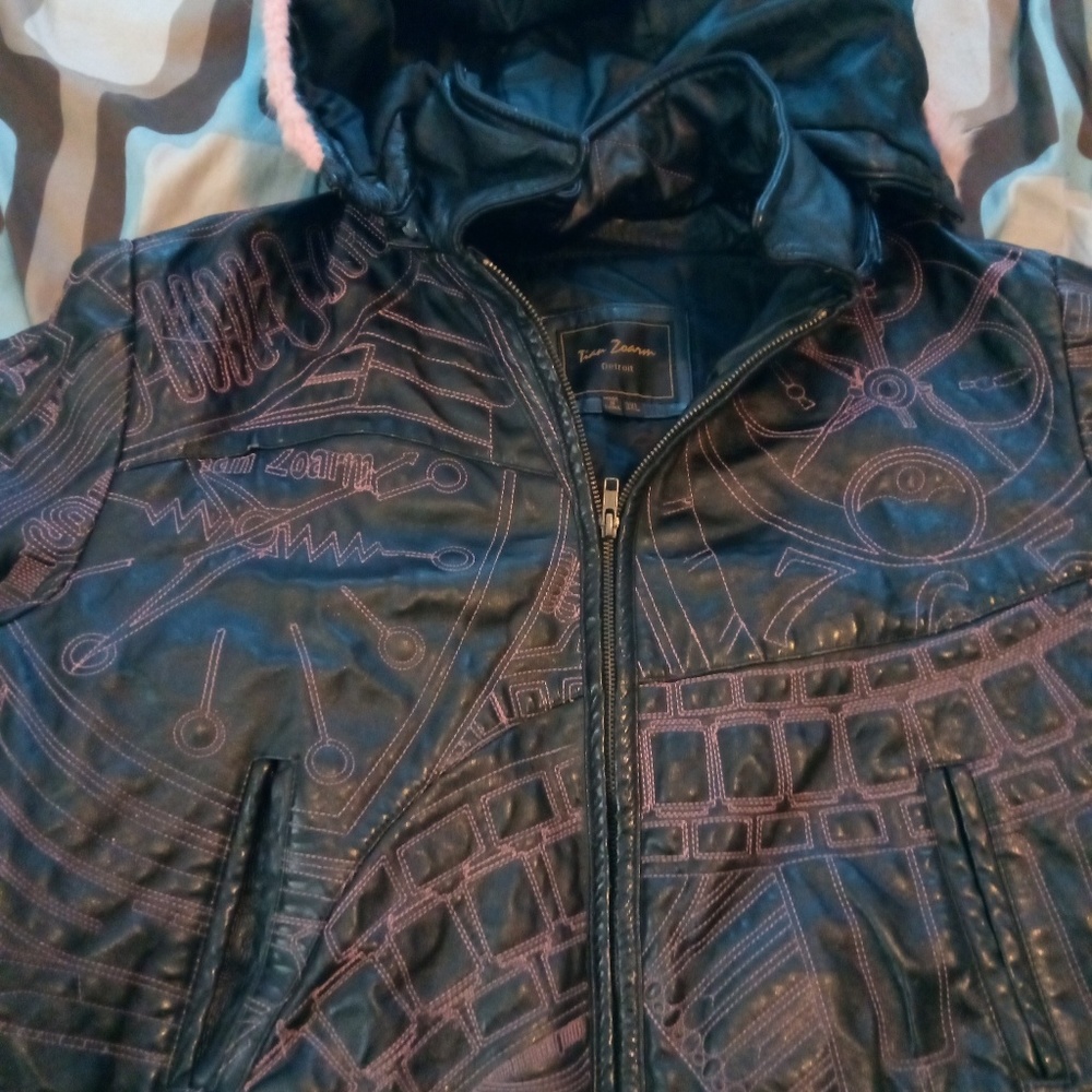 Woman leather jacket